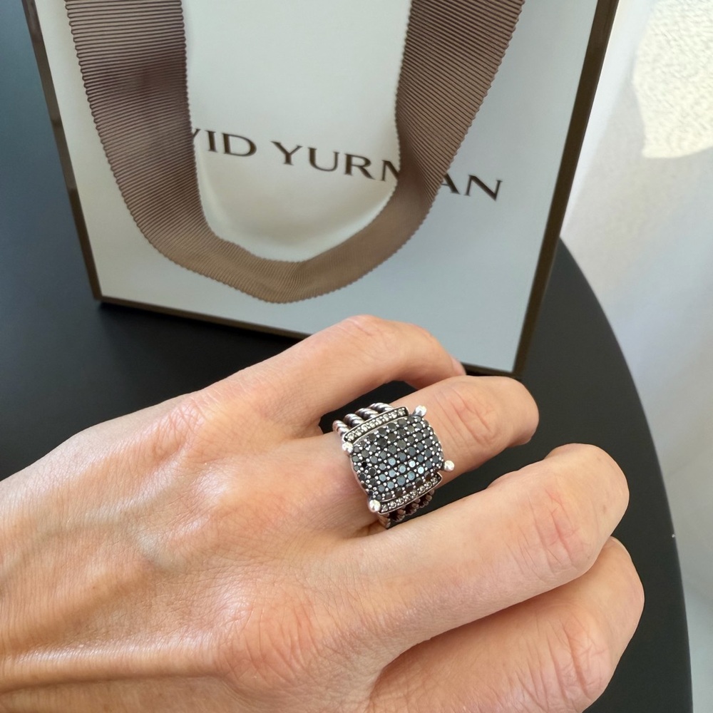 David Yurman Silver Cable Ring